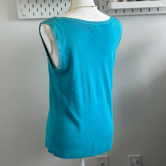 Blue ocean coconut girl island core y2k beaded top - Picture 5 of 6